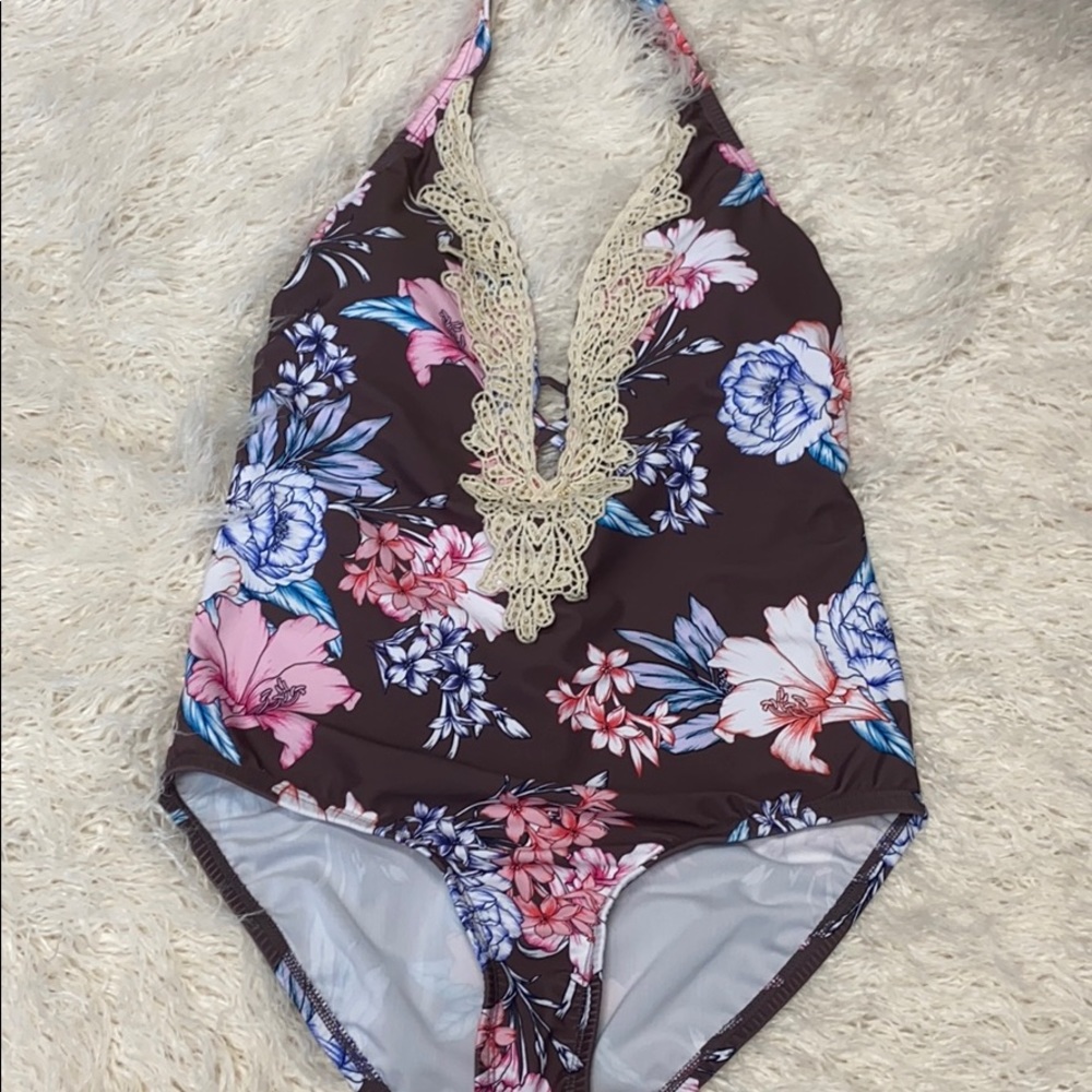 Floral VENUS one piece